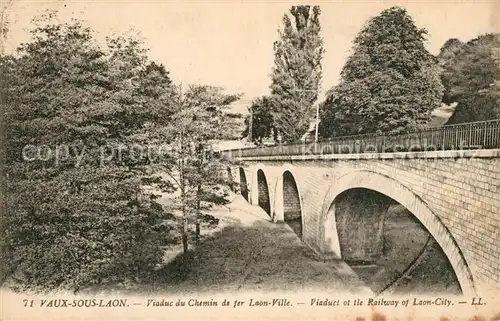 AK / Ansichtskarte Vaux_sous_Laon Viaduc du Chemin de fer Laon Ville 