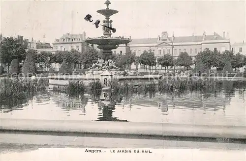 AK / Ansichtskarte Angers Le Jardin du mail Angers