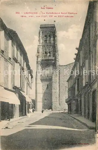 AK / Ansichtskarte Lectoure La Cathedrale Saint Gervais Lectoure