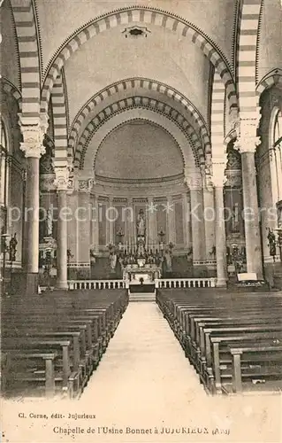 AK / Ansichtskarte Jujurieux Chapelle de lUsine Bonnet a Jujurieux Jujurieux