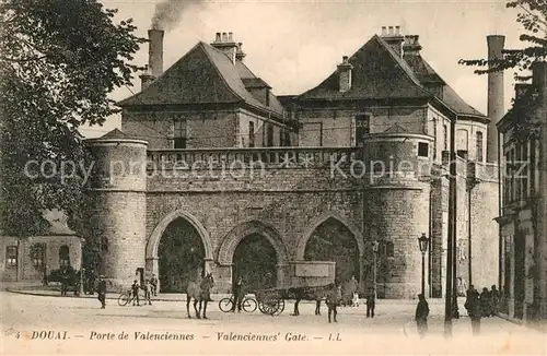 AK / Ansichtskarte Douai_Nord Porte de Valenciennes  Douai_Nord