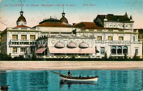 AK / Ansichtskarte Cannes_Alpes Maritimes Casino Municipal Cannes Alpes Maritimes