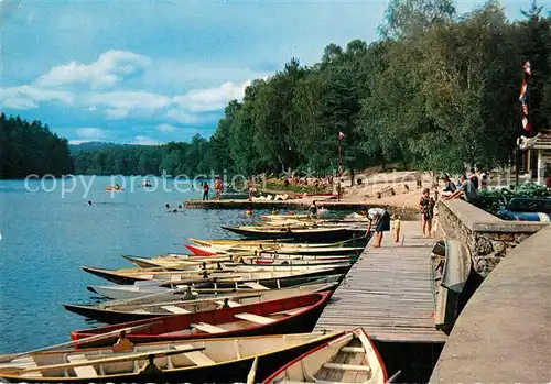 AK / Ansichtskarte Etang_de_Ruffaud Plage Camping Snack Bar Etang_de_Ruffaud