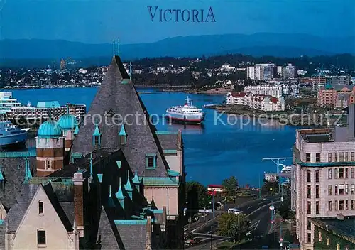 AK / Ansichtskarte Victoria_British_Columbia Hafen Victoria_British_Columbia