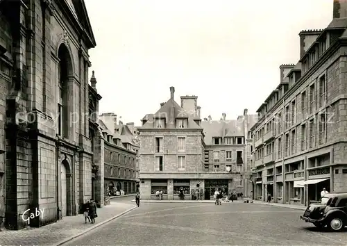 AK / Ansichtskarte Saint Malo_Ille et Vilaine_Bretagne Place de la Paroisse Saint Malo_Ille et Vilaine