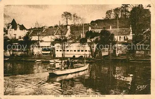 Caen Le passeur sur l Orne Caen