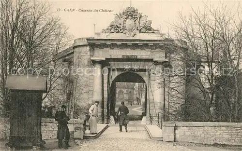 AK / Ansichtskarte Caen Caserne du Chateau Caen