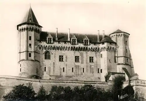 AK / Ansichtskarte Saumur Chateau XIIe siecle Saumur