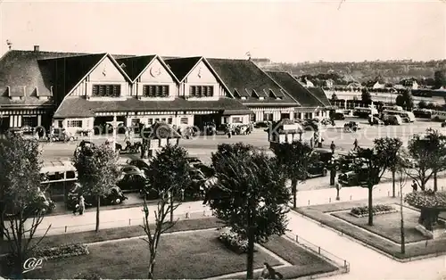 AK / Ansichtskarte Trouville Deauville La Gare Trouville Deauville