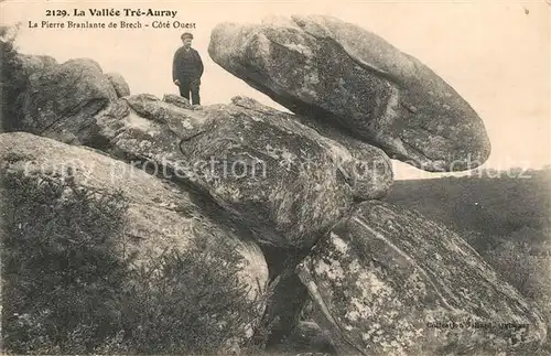 AK / Ansichtskarte Tre Auray La Pierre Branlante de Brech 