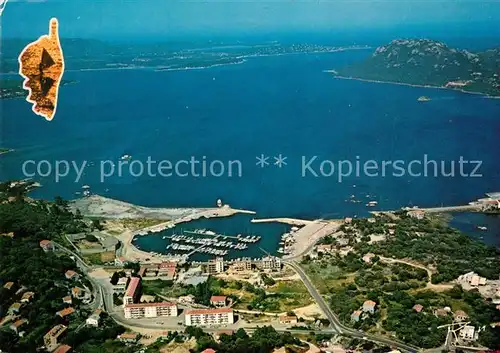 AK / Ansichtskarte Porto Vecchio Port de plaisance Golfe Pointe Saint Cyprien vue aerienne Porto Vecchio