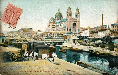 AK / Ansichtskarte Marseille_Bouches du Rhone Cathedrale Marseille