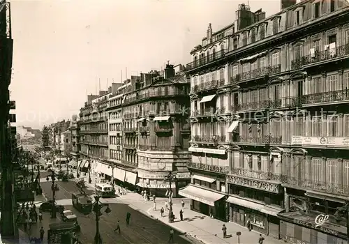 AK / Ansichtskarte Marseille_Bouches du Rhone La Canebiere Marseille