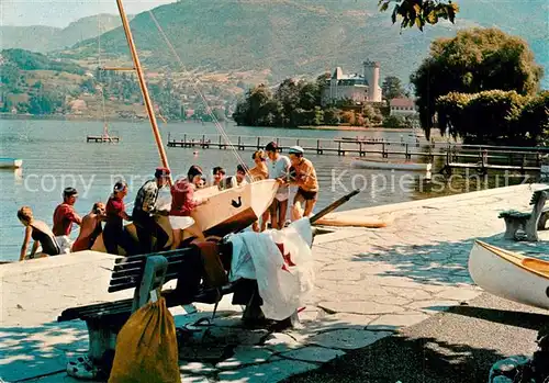 AK / Ansichtskarte Duingt Mise a leau dune caravelle Duingt