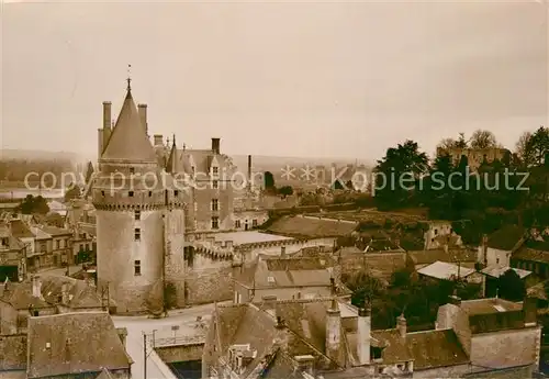 AK / Ansichtskarte Langeais Vue generale du Chateau Langeais