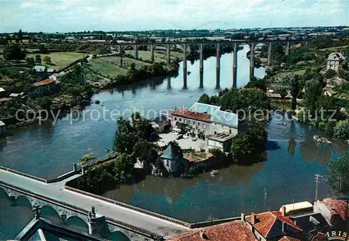 AK / Ansichtskarte L_Isle Jourdain_Vienne Le Viaduc Vallee de la Vienne L_Isle Jourdain_Vienne