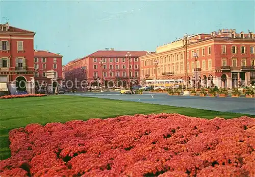 AK / Ansichtskarte Nice_Alpes_Maritimes La place Massena Nice_Alpes_Maritimes