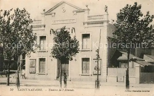 AK / Ansichtskarte Saint Nazaire_Loire Atlantique Theatre de l Athenee Saint Nazaire