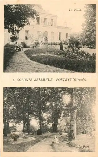 AK / Ansichtskarte Portets Colonie Bellevue Villa Portets