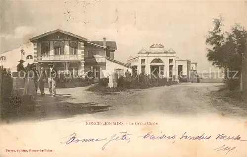 AK / Ansichtskarte Ronce_les_Bains Grand Chalet Ronce_les_Bains