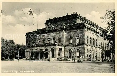 AK / Ansichtskarte Braunschweig Landestheater Braunschweig