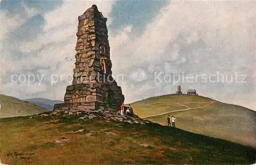 AK / Ansichtskarte Feldberg_Schwarzwald Bismarckdenkmal  Feldberg Schwarzwald