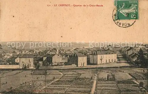 AK / Ansichtskarte Le_Creusot_Saone et Loire Quartie de la Croix Menee Le_Creusot_Saone et Loire