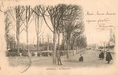 AK / Ansichtskarte Corbeil Essonnes le Square Corbeil Essonnes