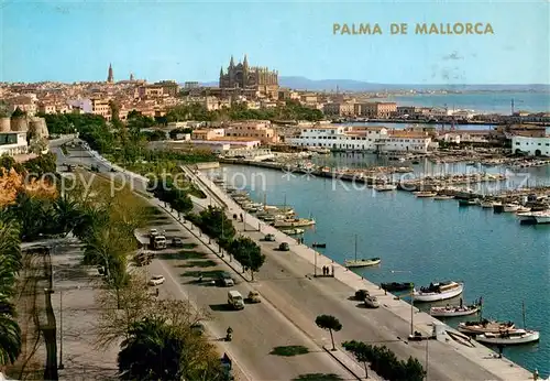 AK / Ansichtskarte Palma_de_Mallorca Paseo Maritimo Palma_de_Mallorca