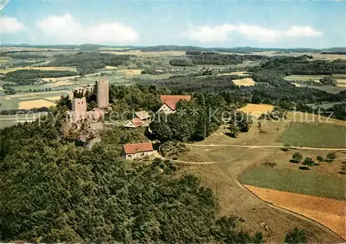 AK / Ansichtskarte Neumarkt_Oberpfalz Fliegeraufnahme Burgruine Wolfstein Neumarkt Oberpfalz