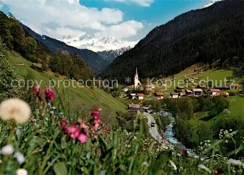 AK / Ansichtskarte Silbertal Montafon gegen S. Lobspitze  Silbertal