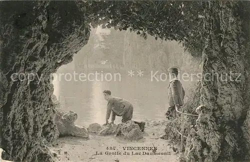 AK / Ansichtskarte Vincennes Grotte du Lac Daumesnil  Vincennes