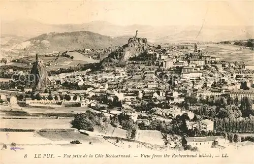 AK / Ansichtskarte Le_Puy en Velay Vue prise de la Cote Rochearnaud Le_Puy en Velay