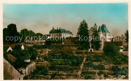 AK / Ansichtskarte Bourgueil Panorama Abbaye Bourgueil