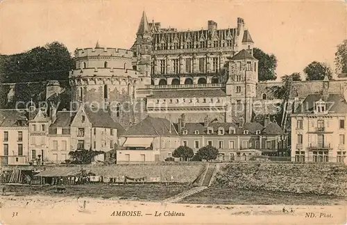 AK / Ansichtskarte Amboise Chateau Amboise