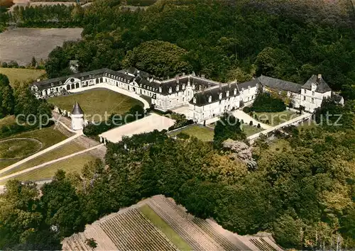 AK / Ansichtskarte Gizeux Chateau vue aerienne Gizeux