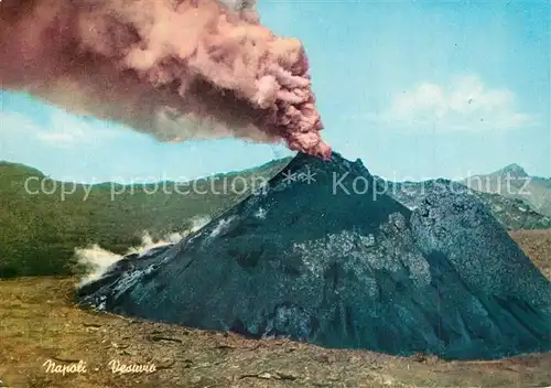 AK / Ansichtskarte Napoli_Neapel Vesuvio Vulkan Napoli Neapel