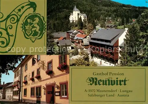 AK / Ansichtskarte Mauterndorf Gasthof Pension Neuwirt  Mauterndorf