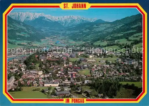 AK / Ansichtskarte St_Johann_Pongau Fliegeraufnahme St_Johann_Pongau