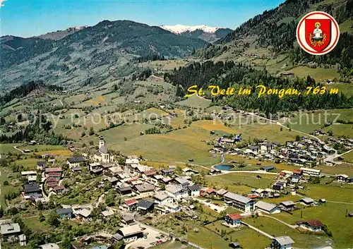 AK / Ansichtskarte St_Veit_Pongau Fliegeraufnahme St_Veit_Pongau