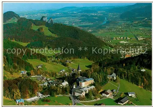 AK / Ansichtskarte Bad_Duerrnberg_Hallein Fliegeraufnahme mit Kurhaus St Josef Bad_Duerrnberg_Hallein