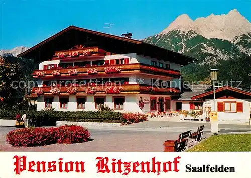 AK / Ansichtskarte Saalfelden_Steinernes_Meer Pension Ritzenhof Saalfelden_Steinernes