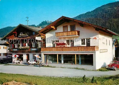 AK / Ansichtskarte Going_Wilden_Kaiser_Tirol Fruehstueckspension Trixl Going_Wilden_Kaiser_Tirol