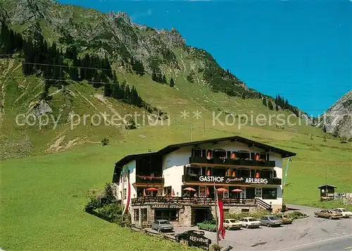 AK / Ansichtskarte Stuben_Vorarlberg Gasthof Sportcafe Arlberg Stuben Vorarlberg