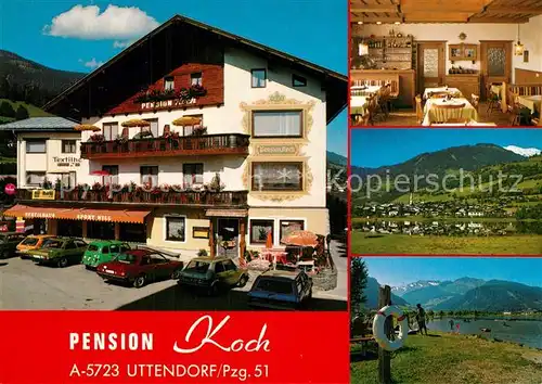 AK / Ansichtskarte Uttendorf_Salzburg Pension Koch Uttendorf Salzburg