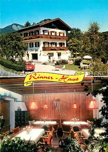 AK / Ansichtskarte St_Gilgen_Salzkammergut Pension Rinner Haus  St_Gilgen_Salzkammergut