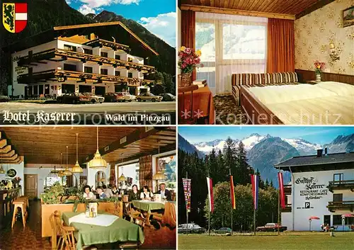 AK / Ansichtskarte Wald_Pinzgau Gasthof Hotel Kaserer  Wald Pinzgau