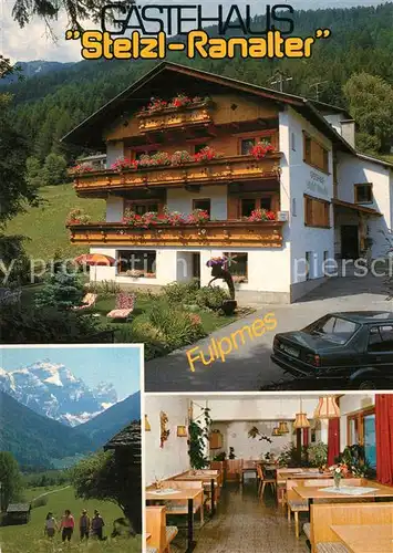 AK / Ansichtskarte Fulpmes_Tirol G?stehaus Stelzl Ranalter  Fulpmes Tirol