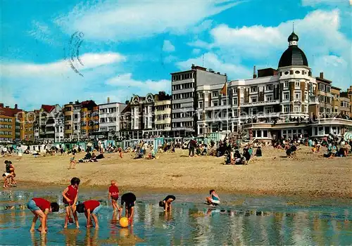 AK / Ansichtskarte Koksijde Strand en dijk Strand Promenade Koksijde