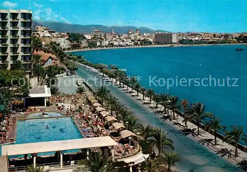 AK / Ansichtskarte Palma_de_Mallorca Vista del puerto desde El Terreno Palma_de_Mallorca